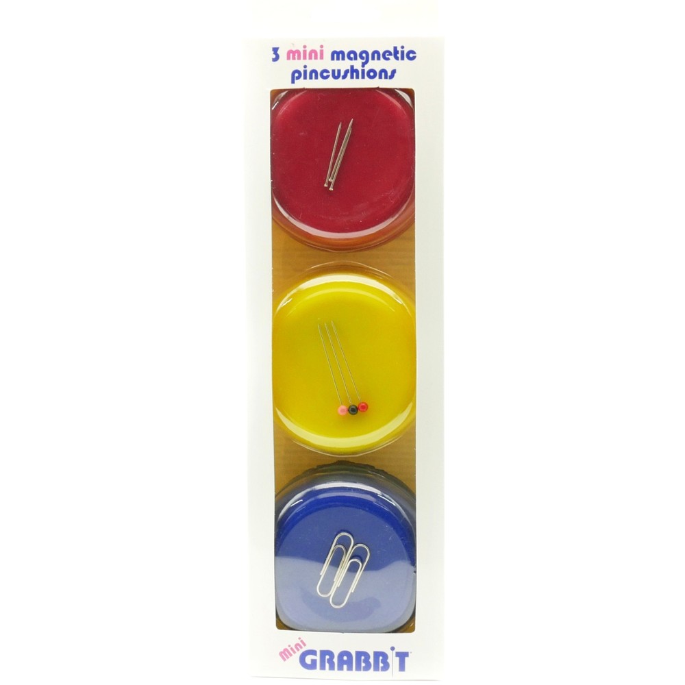 GRABBIT 3 Mini Magnetic Pincushions