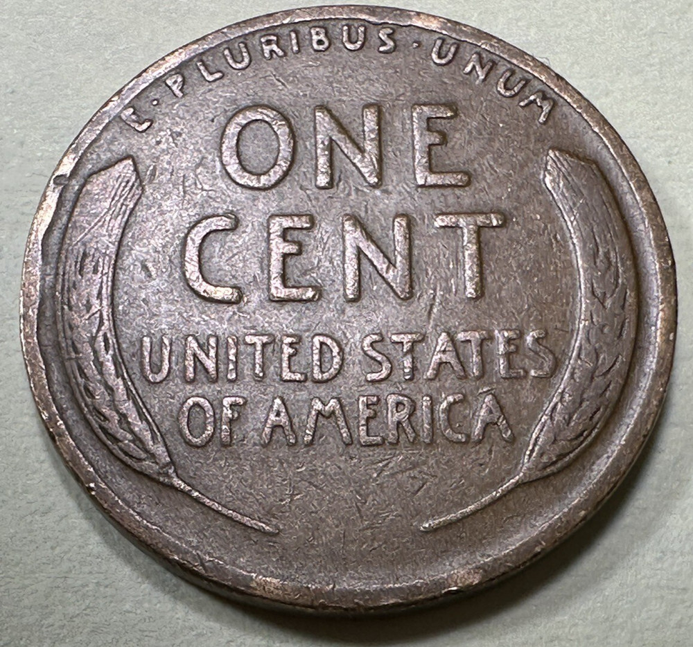 1929 1C BN Lincoln Cent WHEAT PENNY 5545N