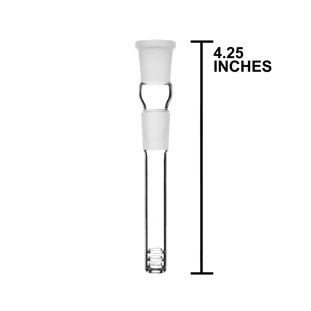 Glass Downstem 3" 19mm x 14mm Hookah Water Pipe Down Stem Hookah