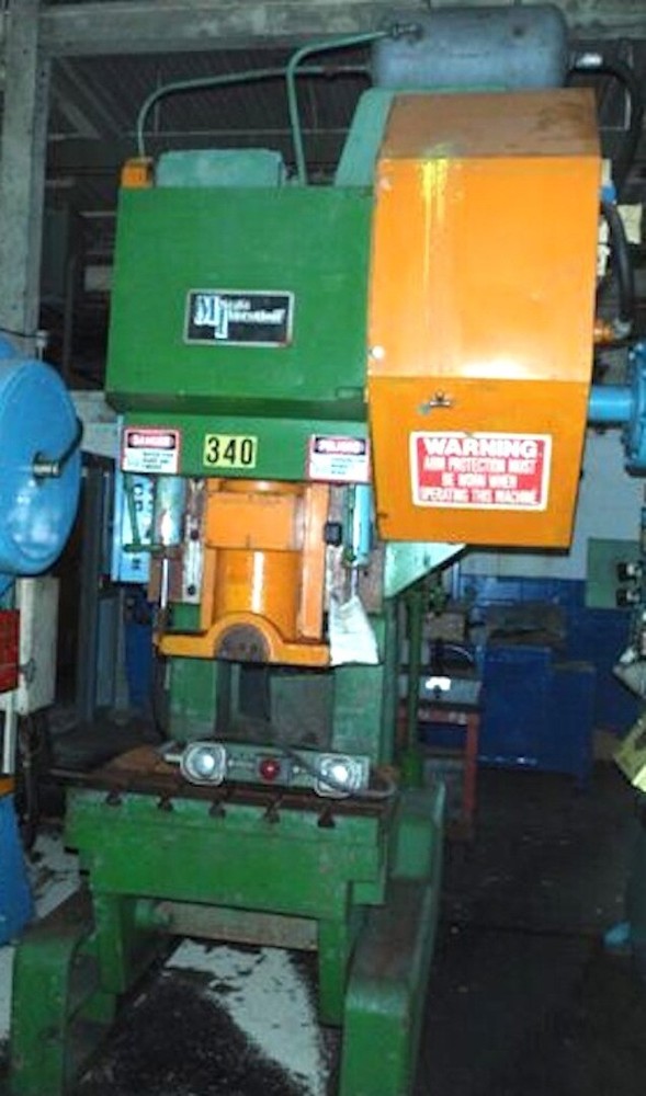 Metalis Model C1-80 OBI Flywheel Type Punch Press