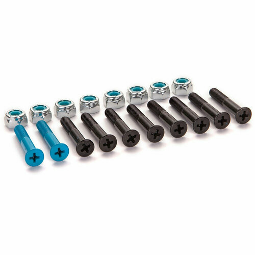 Modus Hardware 1-1/4" Phillips - Black/Blue