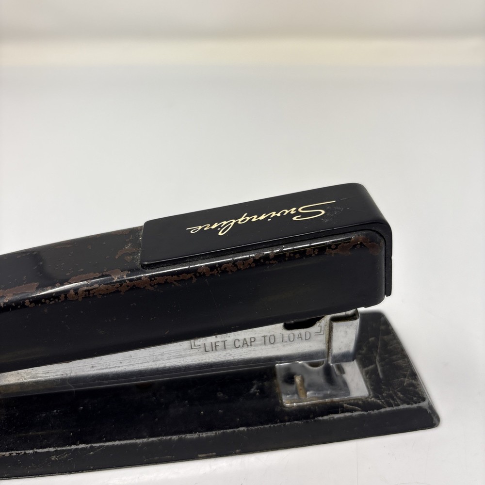 SWINGLINE 747 Stapler Model 94-41 BLACK Vintage Classic Solid Condition