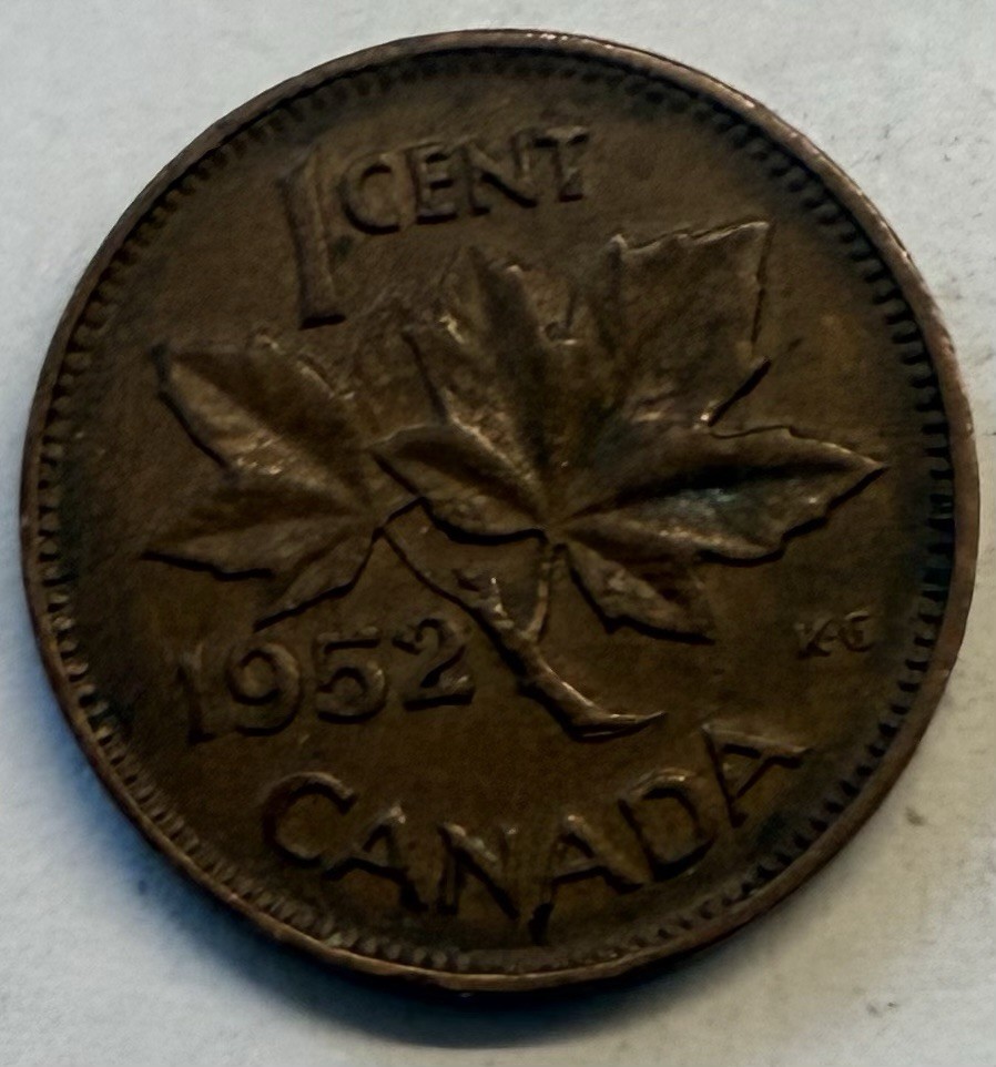 Canada 1952 Cent * Very Good Or Better
