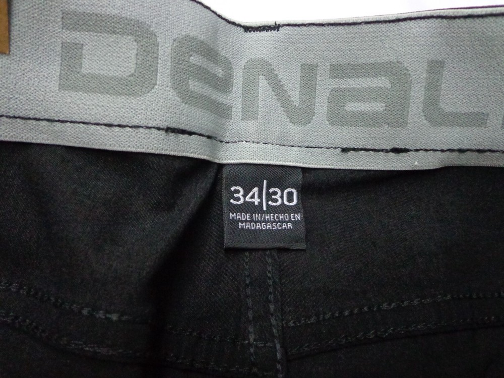 DENALI Black Tech Fabric Stretch Pants NWT 34/30 MSRP $54