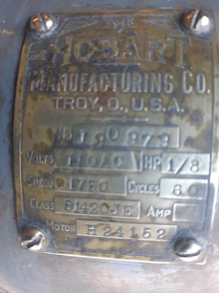 Rare Hobart Mixer & Grinder
