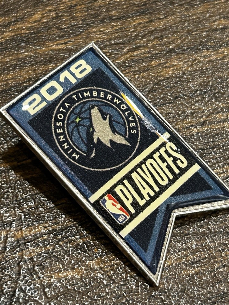 2018 NBA Timberwolves Playoff Pin