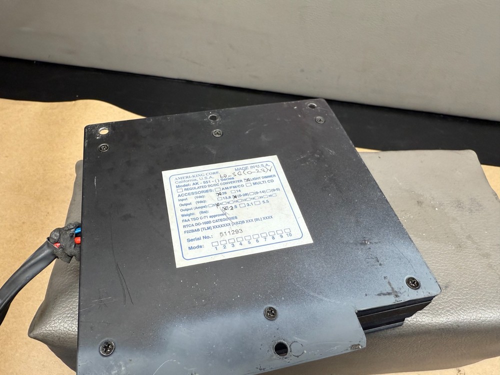 Ameri-King Corp. Light Dimmers M/N: AK-551-LD-5 28VDC