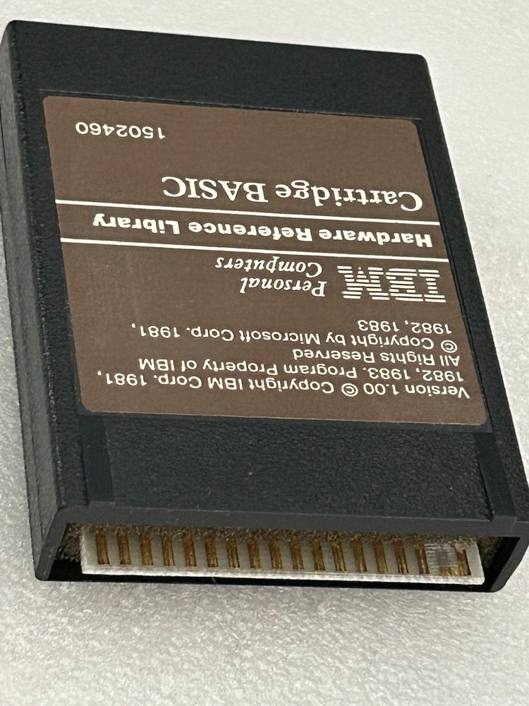 IBM PC Cartridge BASIC 1502460 HW Reference Library USED Excellent condition