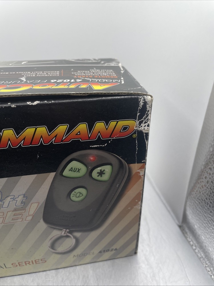 Remote Start Design Tech Auto Command Remote Control Car Starter New In Box