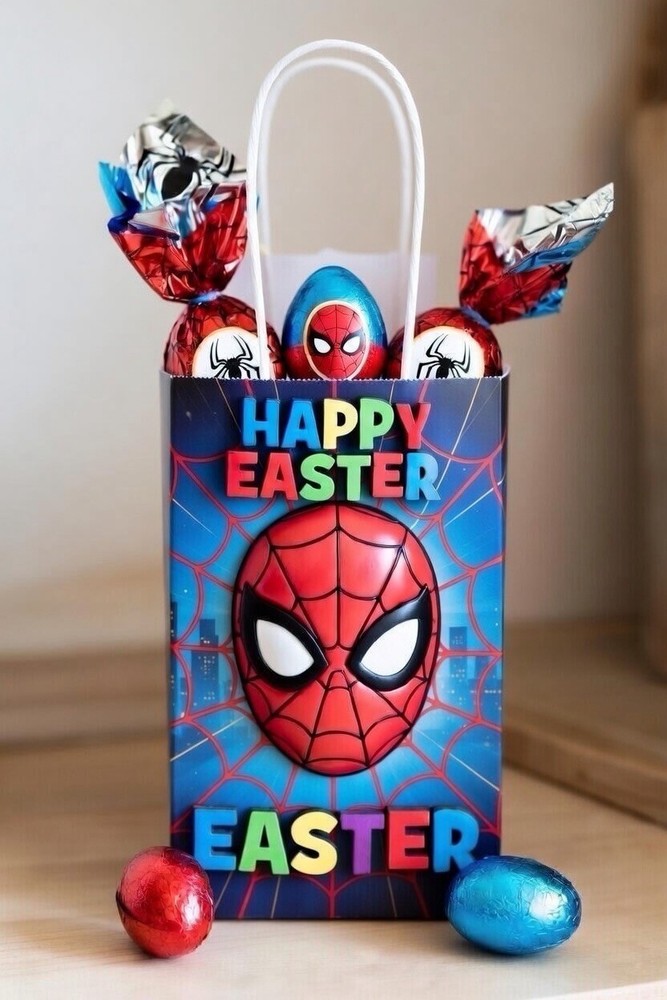 Custom Spider Easter Bag - Personalised Easter Bag - JUST THE BAG
