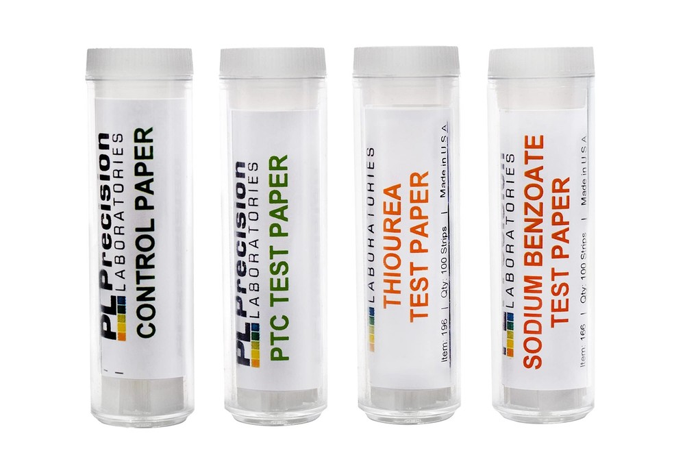 Super Taster Test Kit - PTC Strips with Biodegradable & Instructions - Lab Qu...