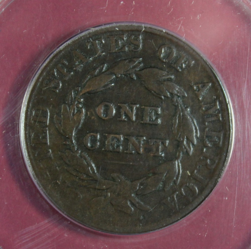 1824 LARGE CENT ANACS G6