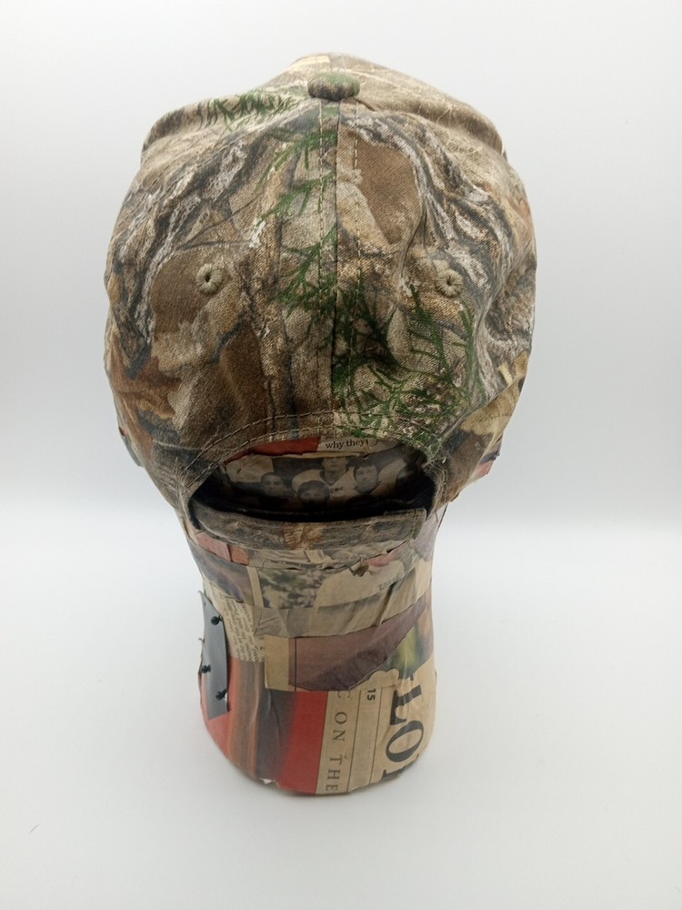 Real Tree Camo Adjustable Strapback Hat Baseball Outdoor Camouflage Patch Cap