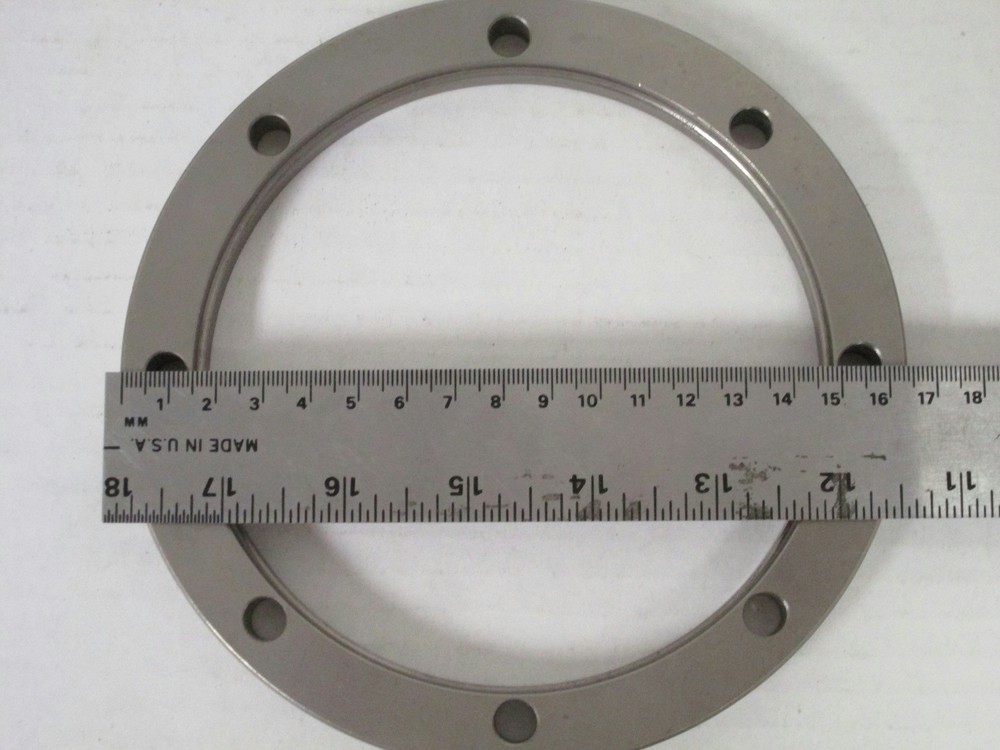 MFG Unknown ISO NW100 Rotatable Bolt Ring Adapter for Non-Bolted Vacuum Fitting