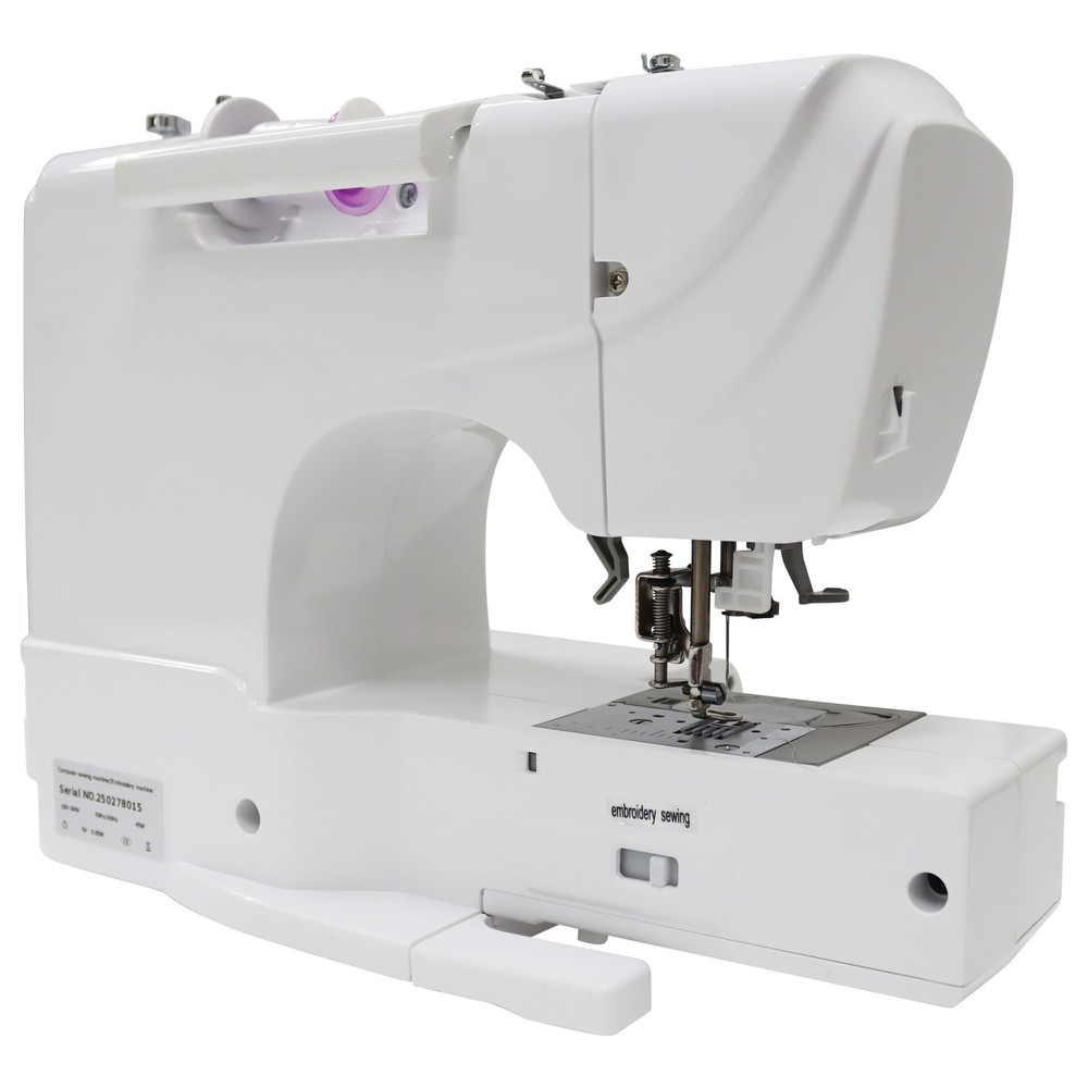 Small Household Automatic Embroidery Sewing Machine with Display Screen