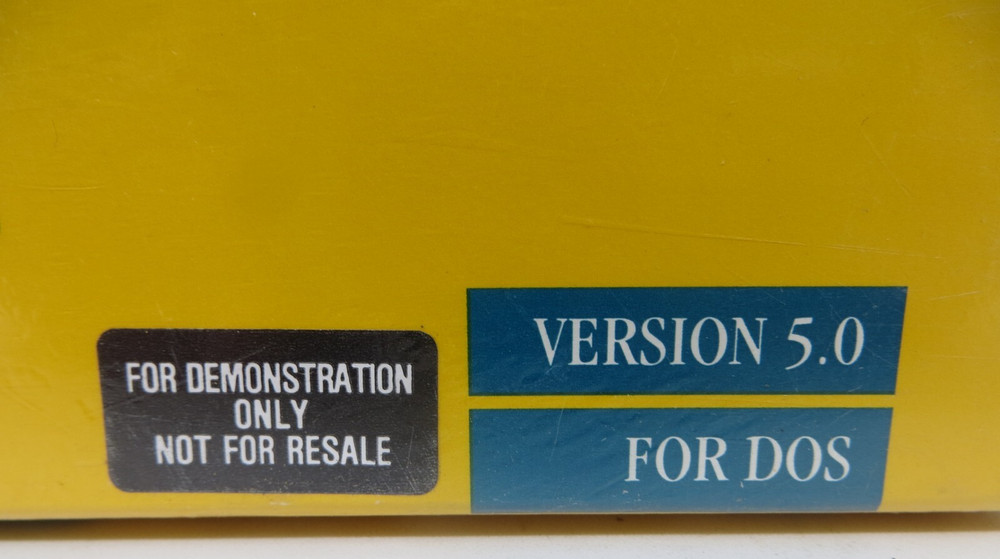 SYMANTEC THE NORTON pcANYWHERE VERSION 5.0 FOR DOS - NEW VERSION