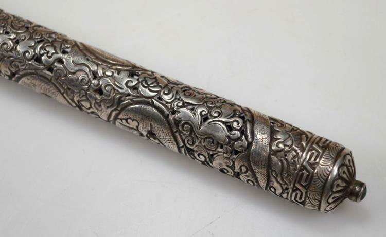 antique silver case
