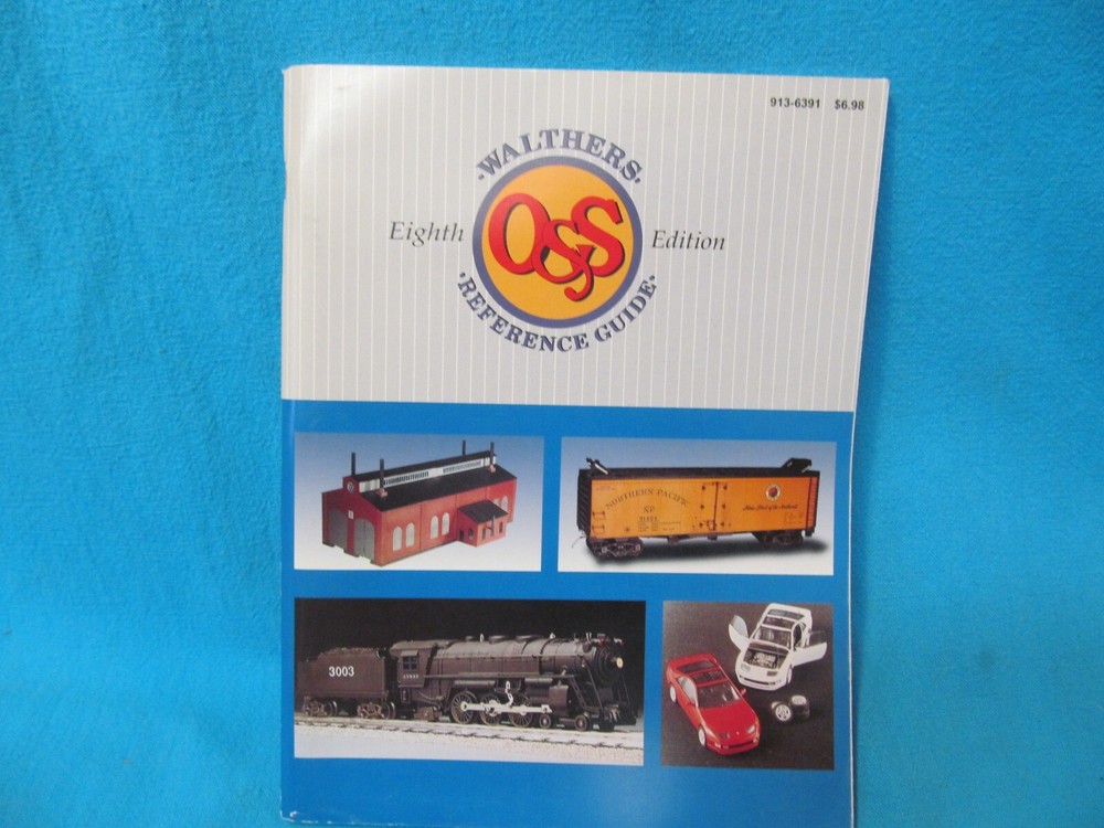 1977 WALTHERS O&S EIGHTH EDITION RAILROAD REFERENCE GUIDE