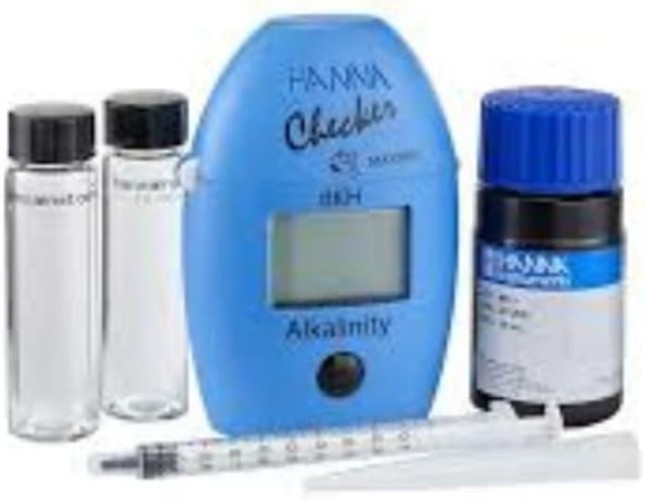 Aquarium Kit for Alkalinity, Includes Reagent Starter Kit and Instructions