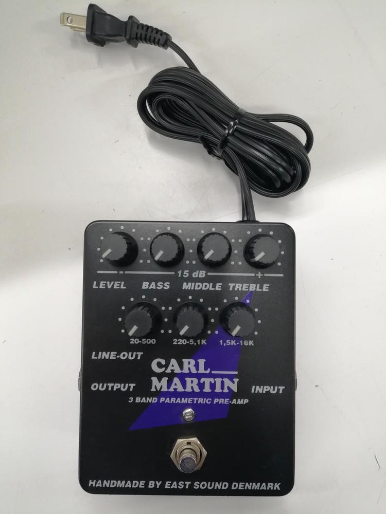 CARL MARTIN 3BAND PARAMETRIC PRE- EQ+Pre