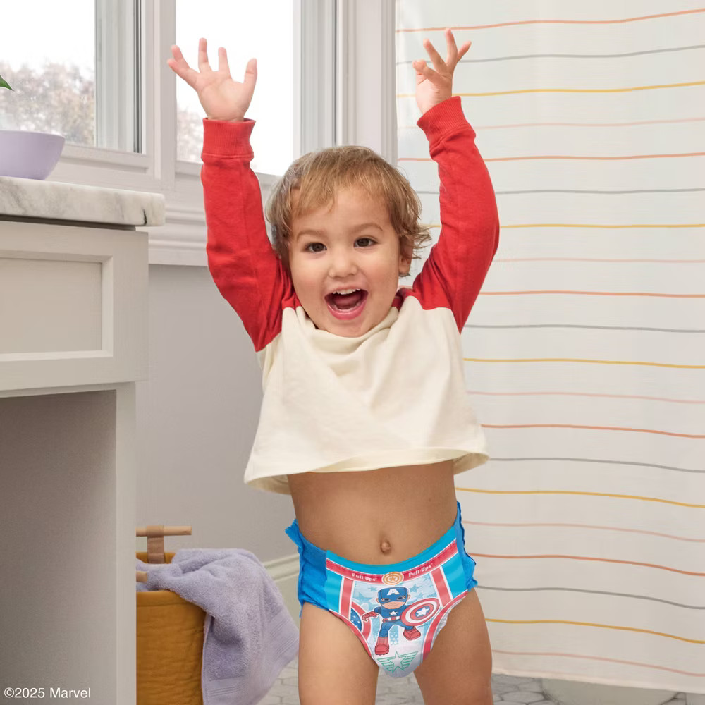 Pull-Ups Learning Designs Girls' Disposable Training Pants Giga Pack - Size