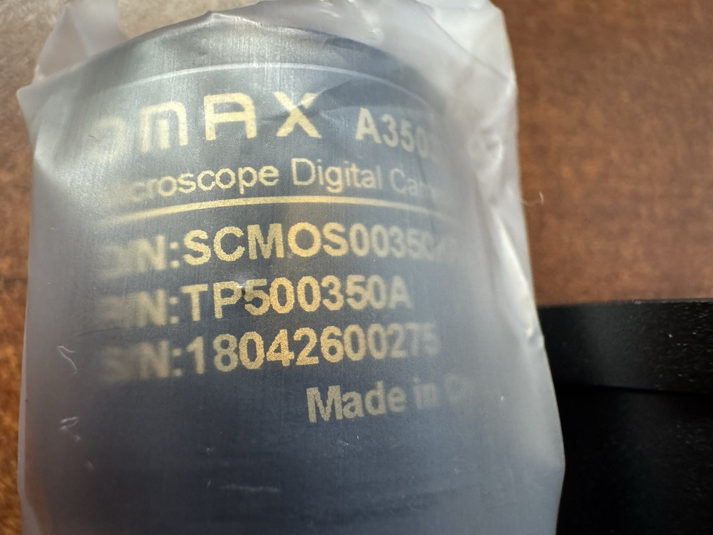 OMAX A3503S 640x480 USB Digital Microscope Camera Compatible with Windows XP/10