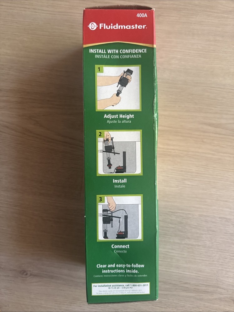 Fluidmaster Adjustable Antisphon Toilet Tank Fill Valve 400A