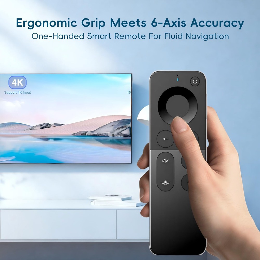 Bluetooth Air Mouse Remote Keyboard - 2.4G Wireless Combo for Android TV, PC