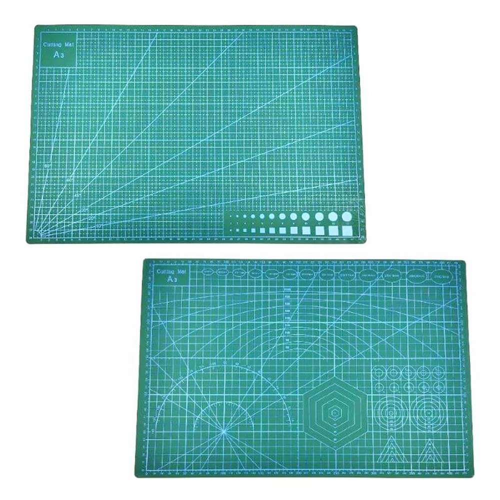 Green PVC Cutting Mat - A3 Size