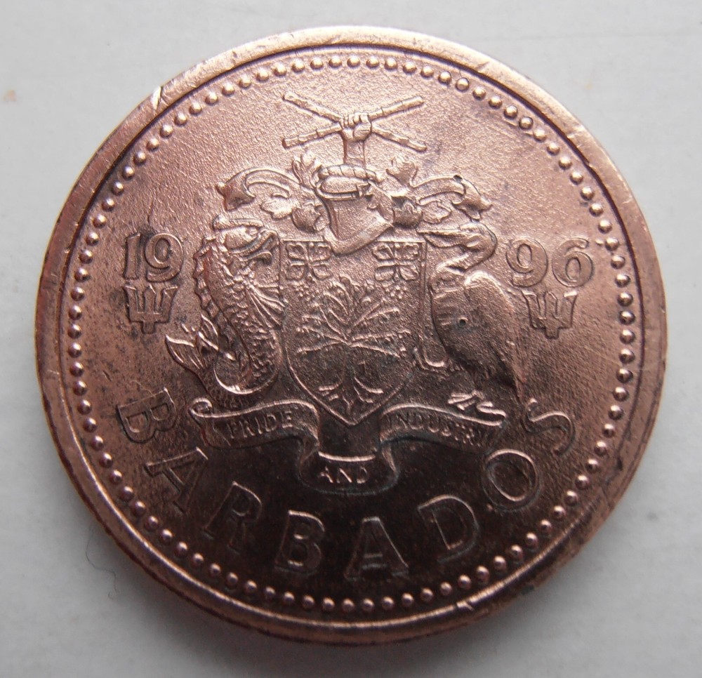 BARBADOS CENT 1996
