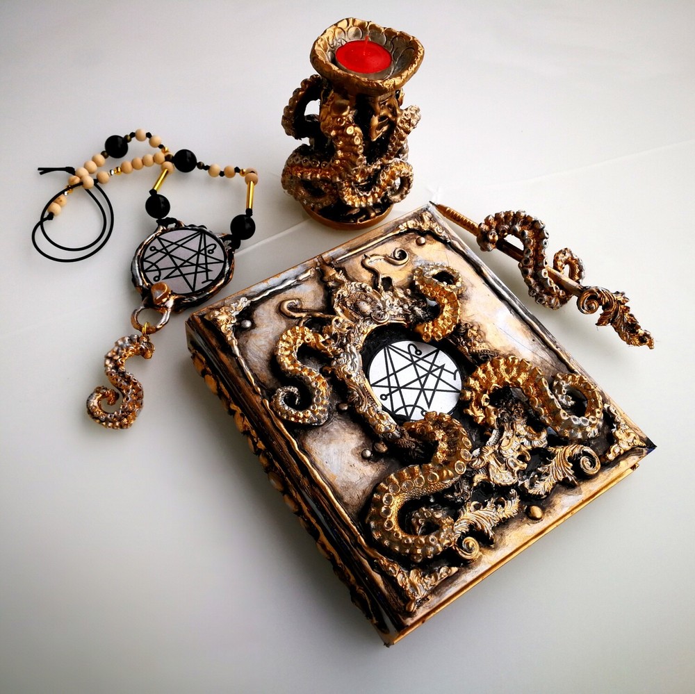 Spell box witchcraft kit ritual magic wicca pagan witch oracle box
