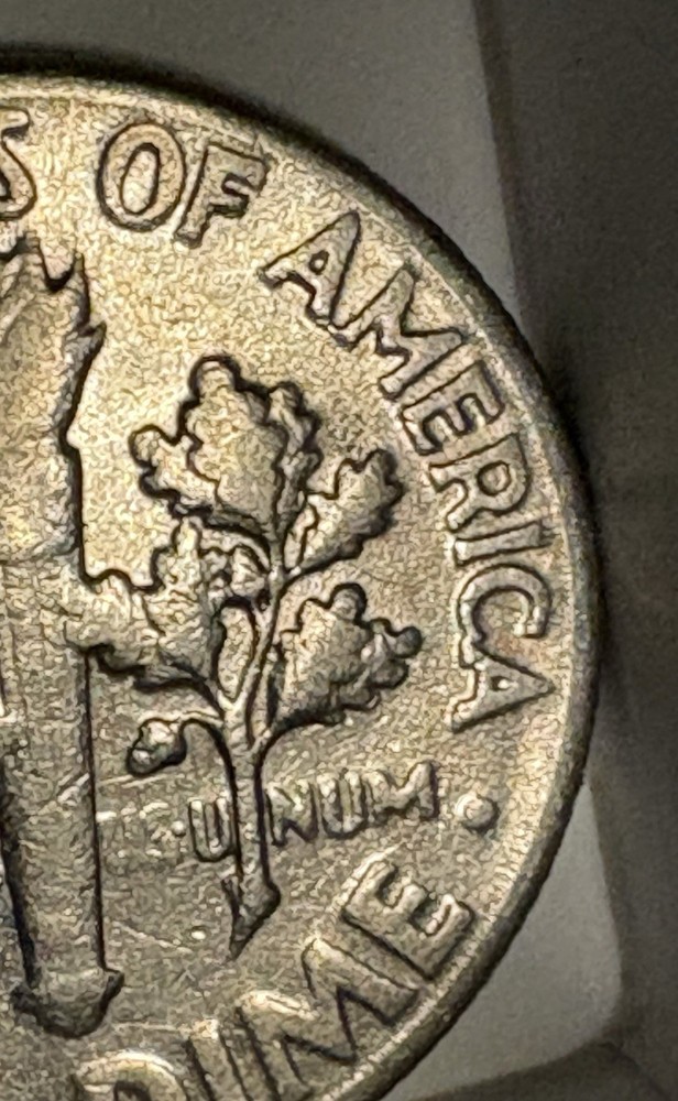 1974 Dime Missing Mint Mark And Faint “US”On The Back Side, More Errors