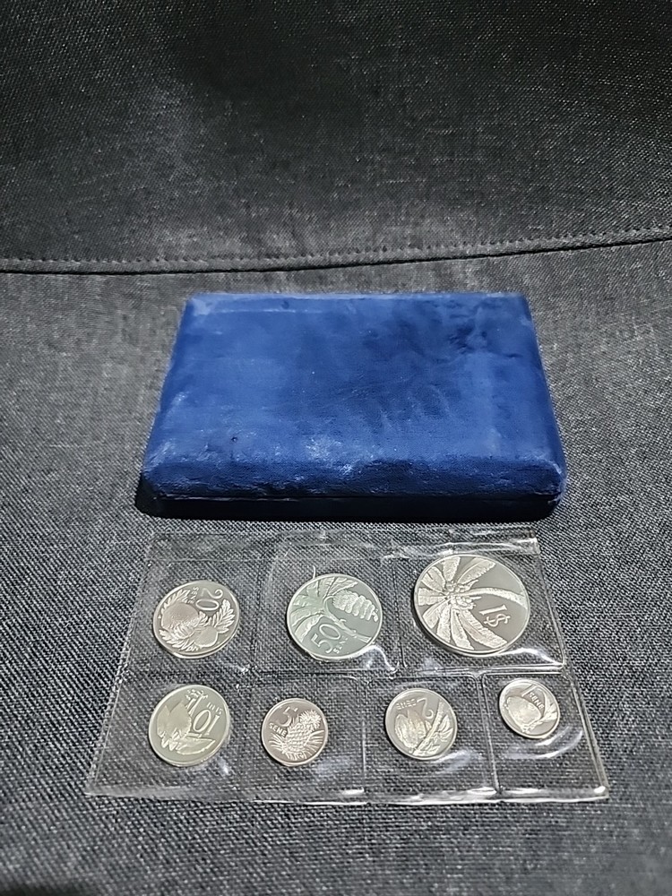 WESTERN SAMOA 1974 STERLING SILVER PROOF COIN SET