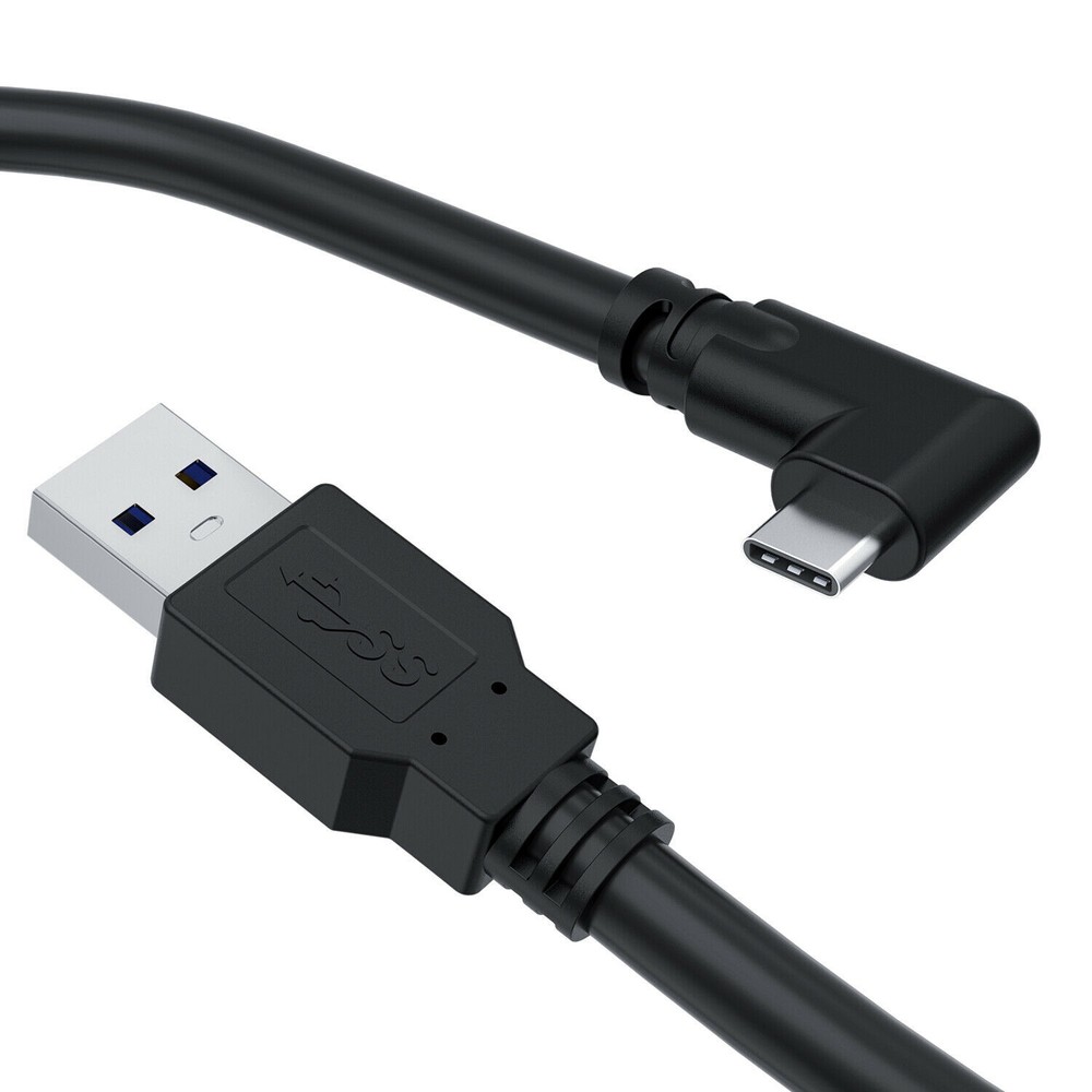 14ft Link Cable for Oculus Quest 2 Type-C Right Angle to USB A Charging Cord USA