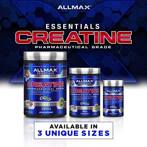 ALLMAX Nutrition - Creatine Monohydrate, Micronized Creatine Powder for Strength