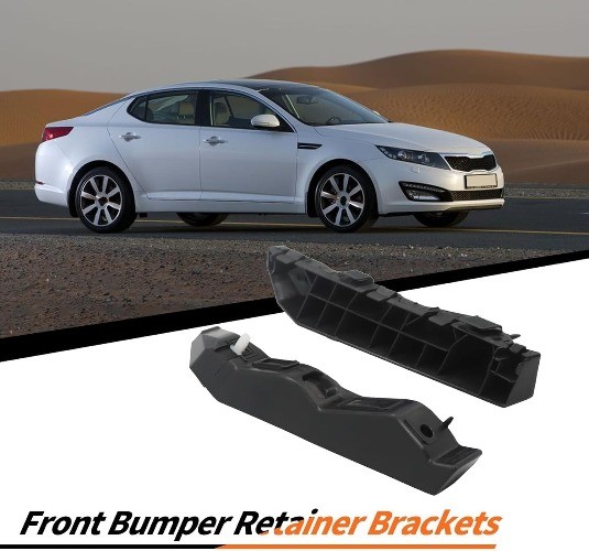 Front Bumper Retainer Brackets Support Left Right Spacers Compatible with 2011 2