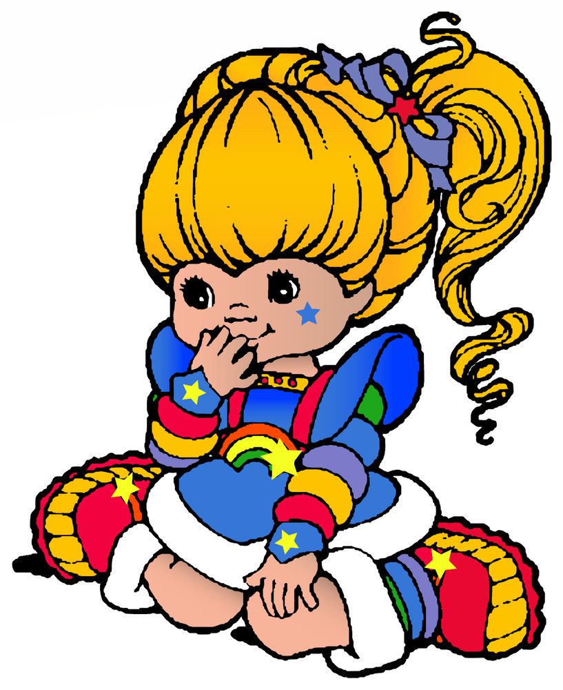 Rainbow Brite Sticker Decal XV
