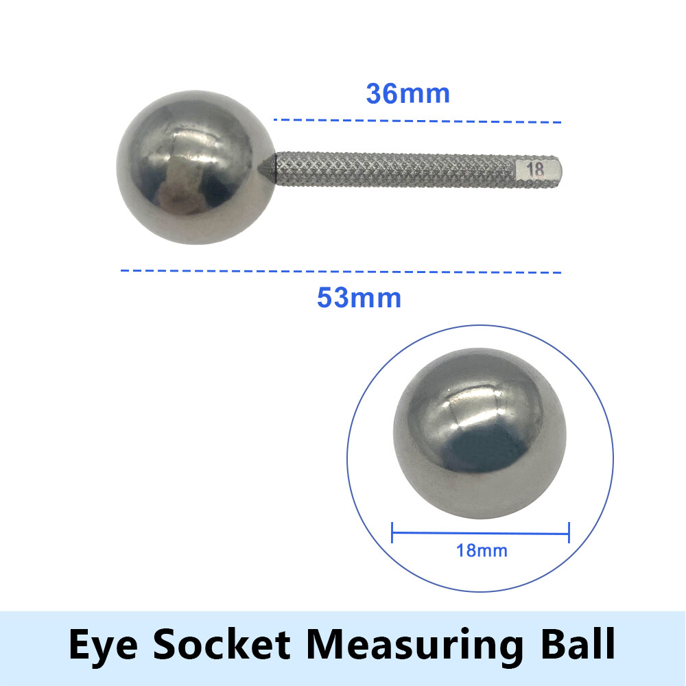 eye socket measuring ball eye depression measuring device Ophthalmic instruments