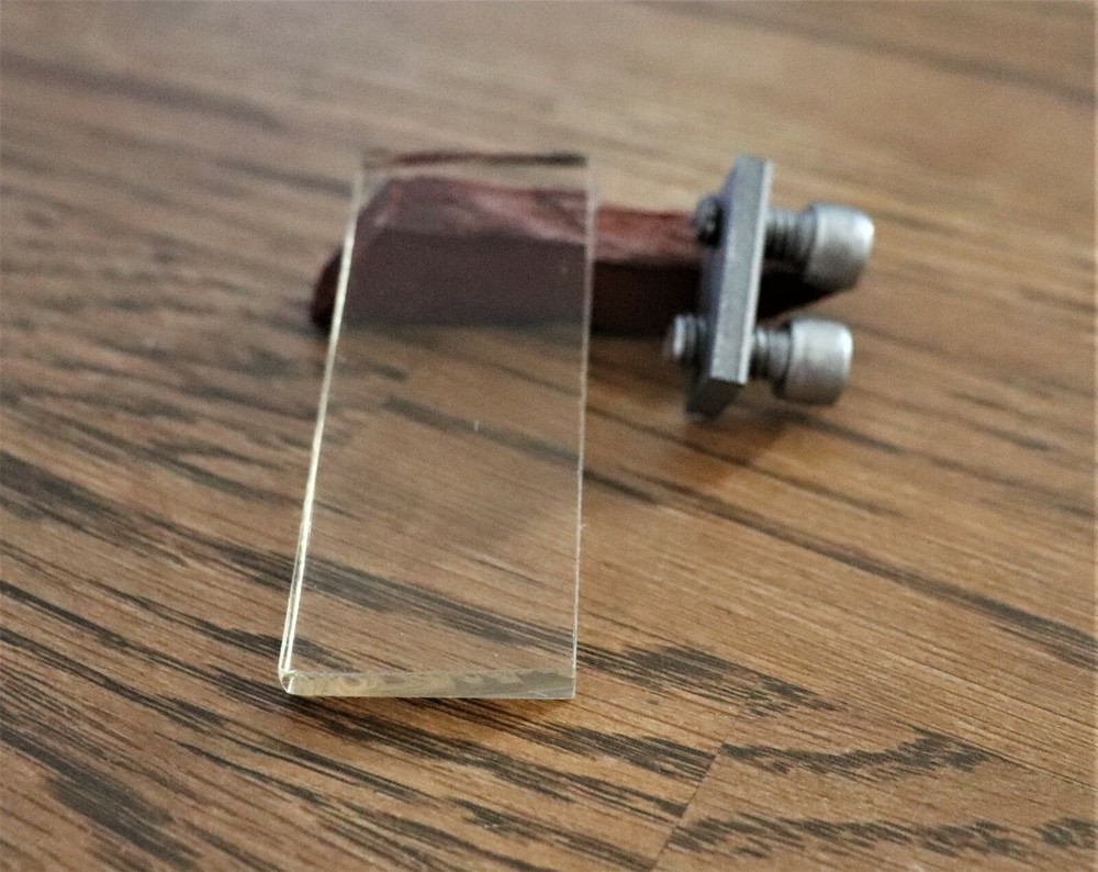 Ceramic Glass Platen 1" x 8"