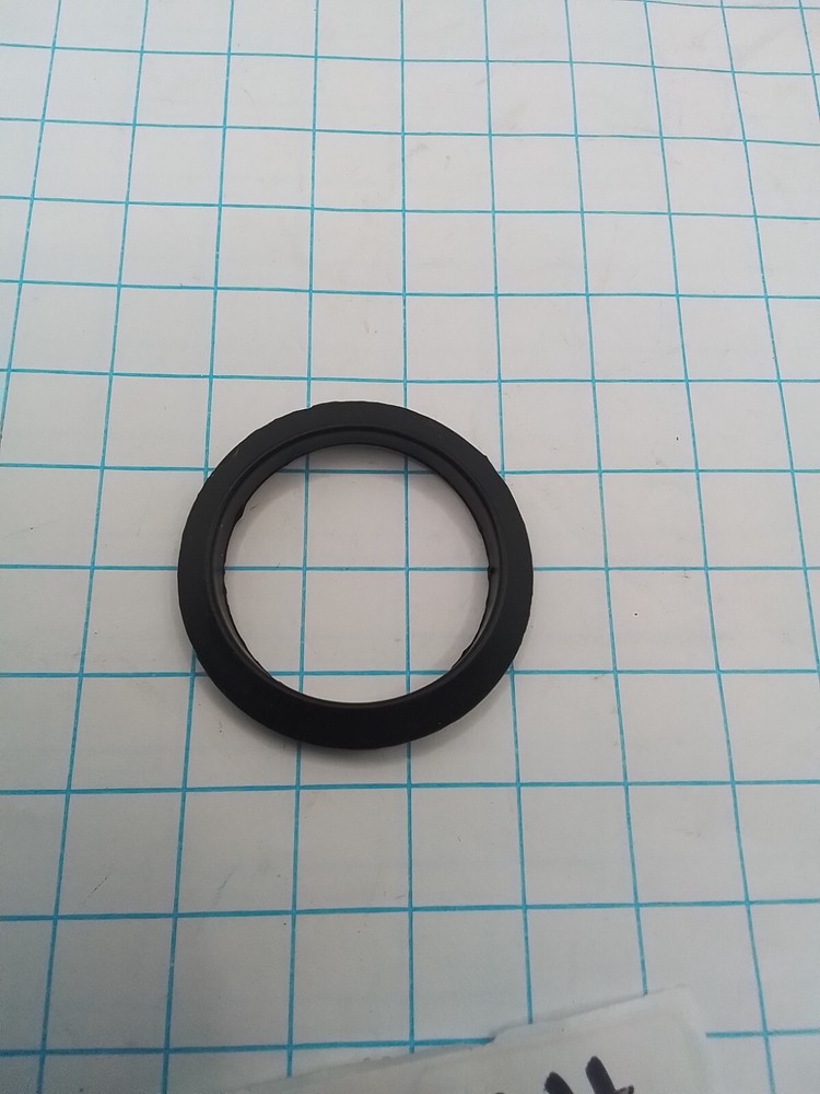 WB04T10042 Cooktop Control Panel Seal (Black) (1)