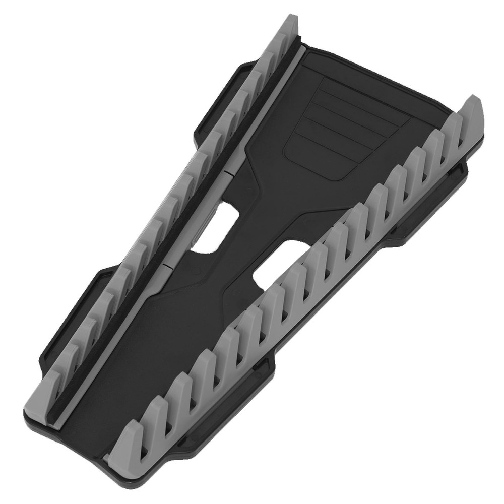 Reversible Spanner Rack 16pc with quick change Sealey