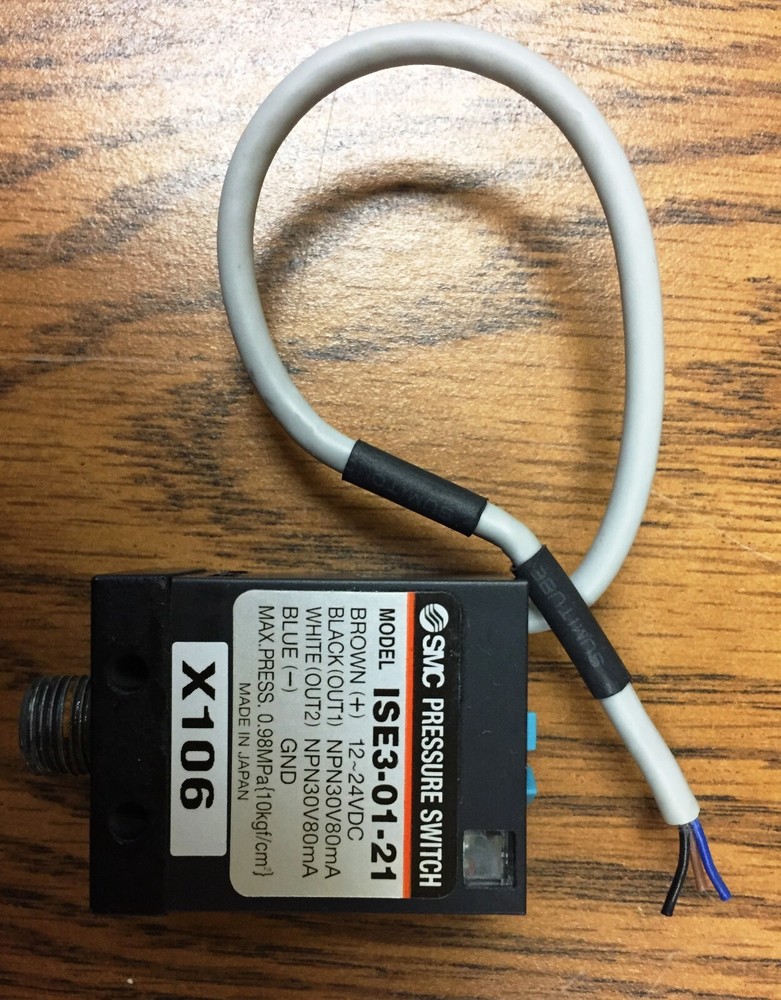SMC ISE3-01-21 Pressure Switch