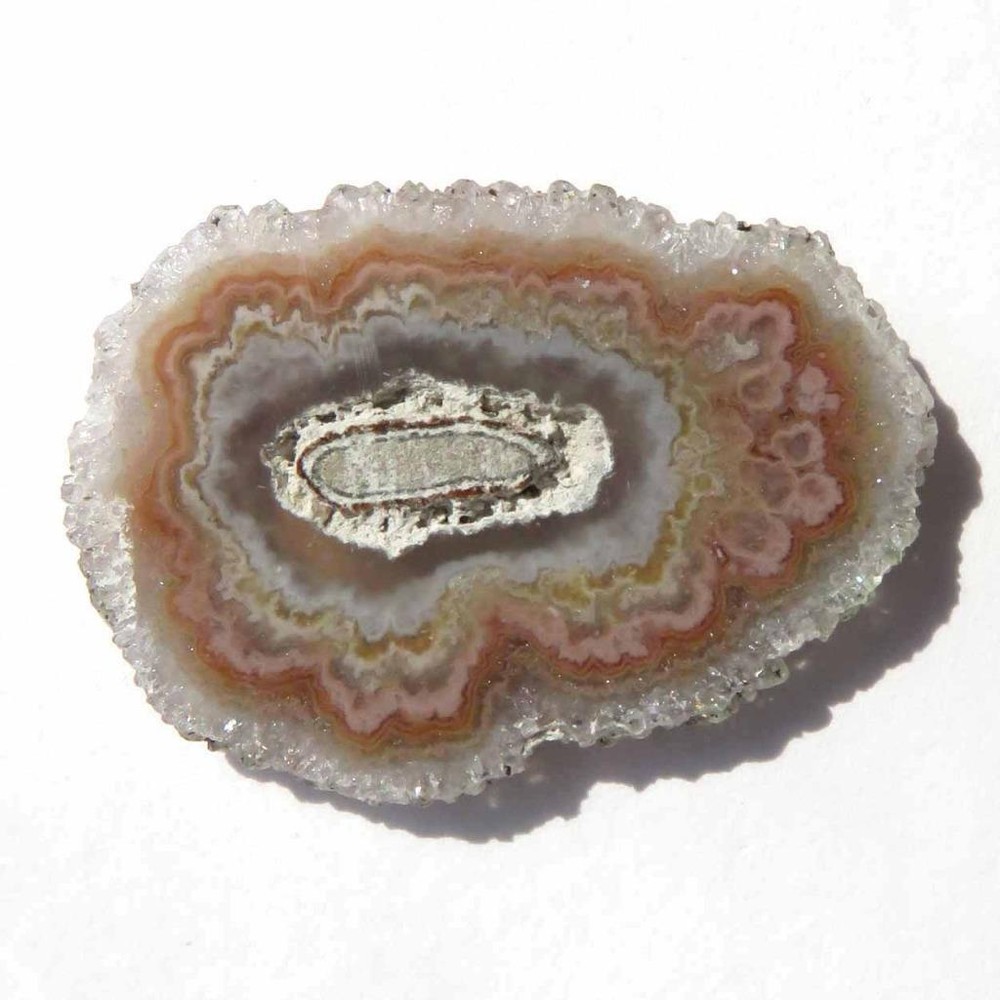 Stalactite Flower Slice  Polished Both Sides    VX932