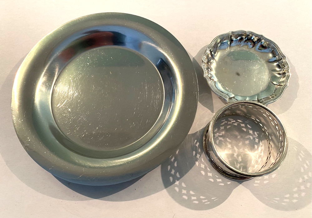 Job Lot 3 Mixed Silver Plated Items