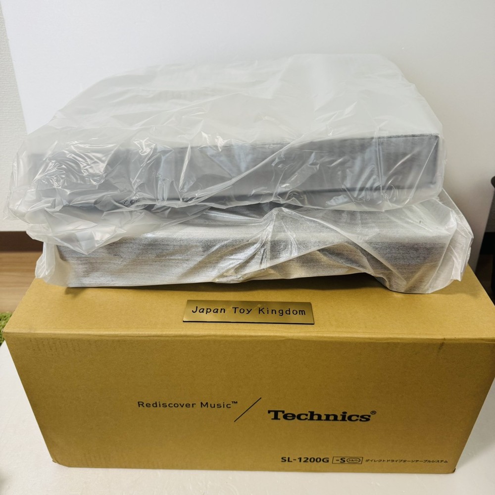 TECHNICS SL-1200G Series Turntable 100V JP w/WT-53E Step-Down Unit EU Ready