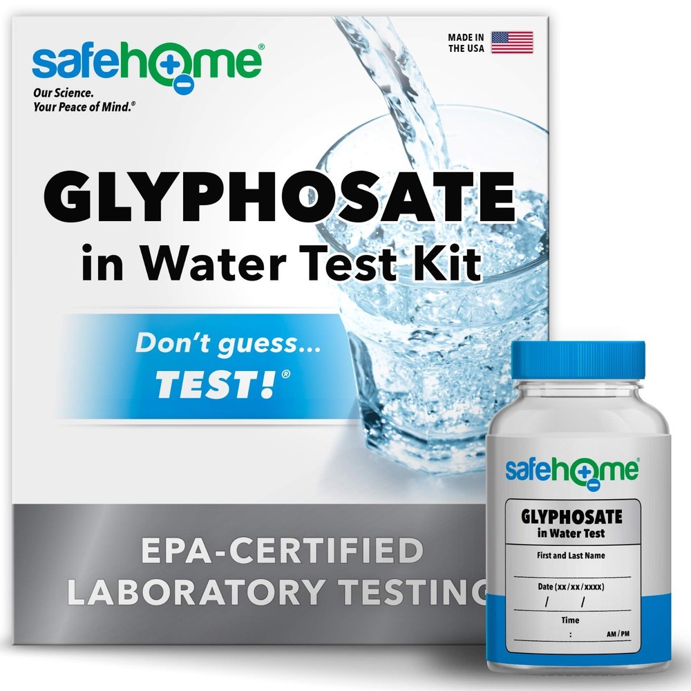 Glyphosate Water Test Kit - Detect Carcinogens | EPA-Certified Lab Testing