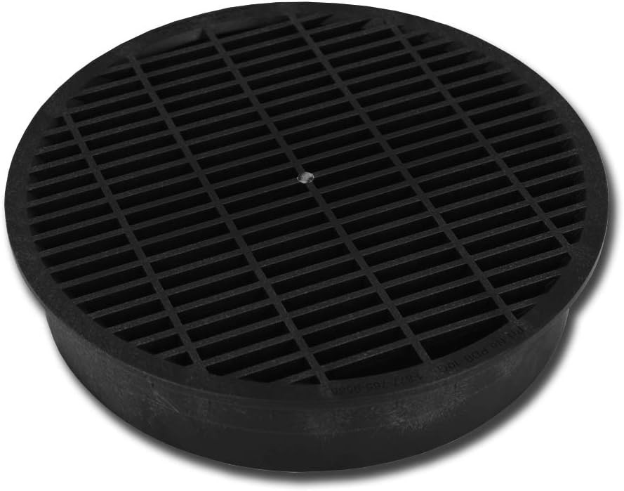 Polylok 8" Pipe Grate (Black) PDB-8G