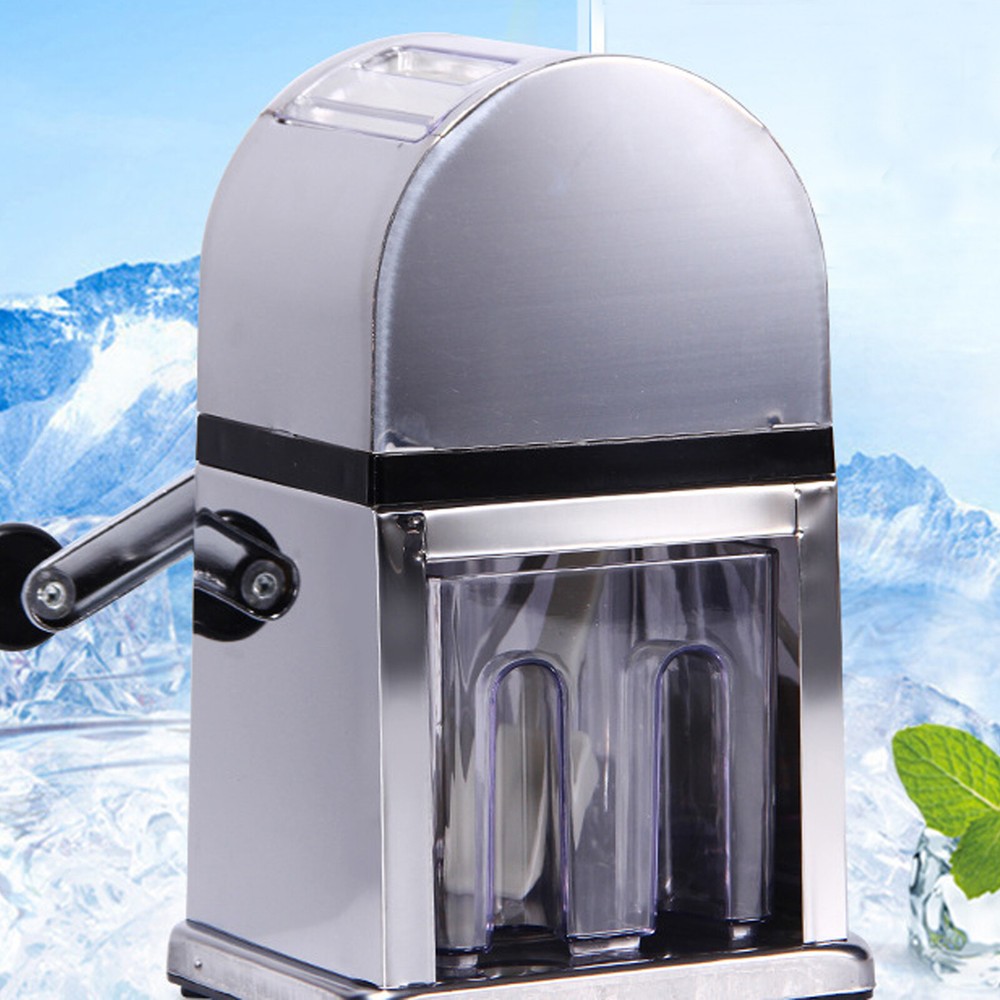 Stainless Steel Ice Crusher Machine – Versatile Crushed Ice Maker