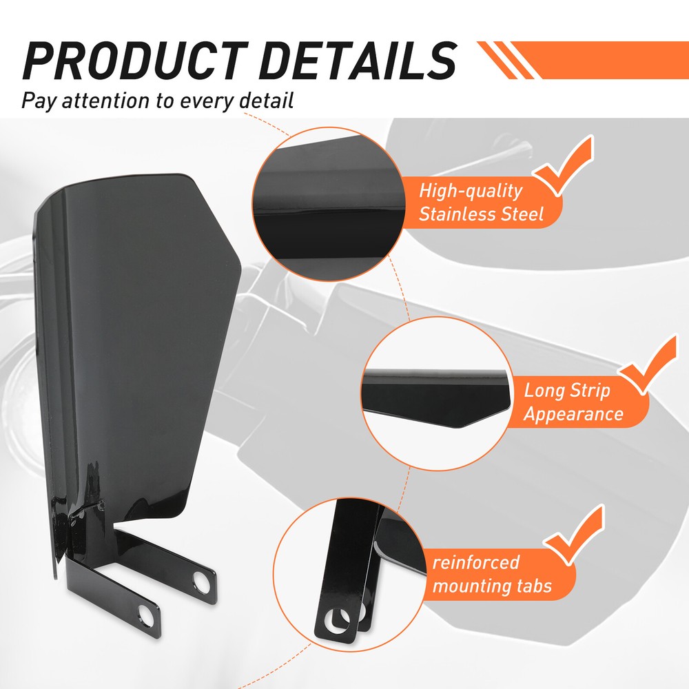 Motorcycle HandleBar Hand Guards Protector For Harley Davidson Cruiser Touring