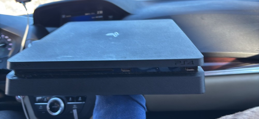 ps4 console slim 1tb black with controller